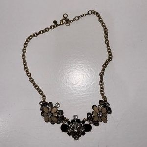 J Crew Floral Necklace
